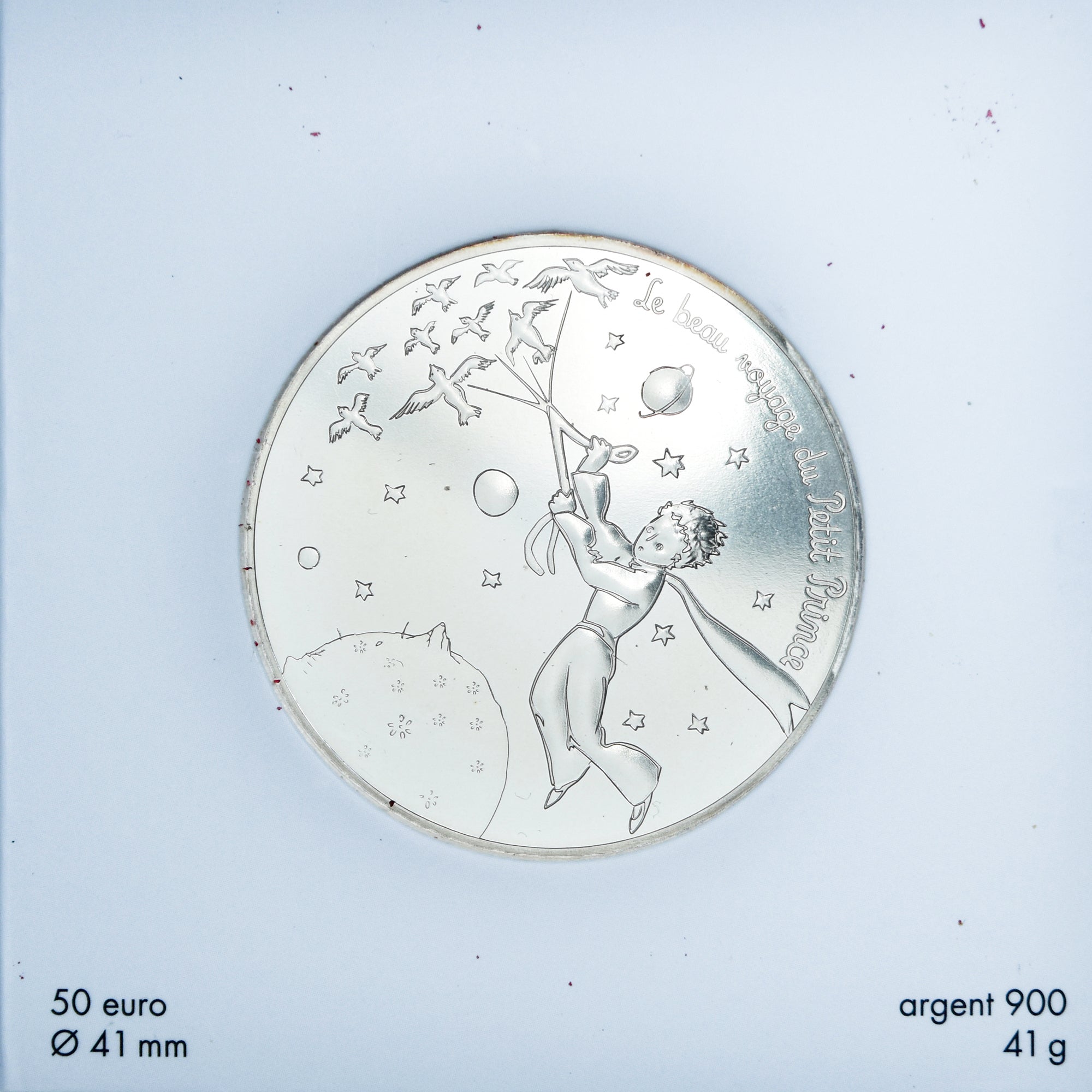 France, 50 Euro, Le beau voyage du Petit Prince, 2016, Monnaie de Paris, FDC