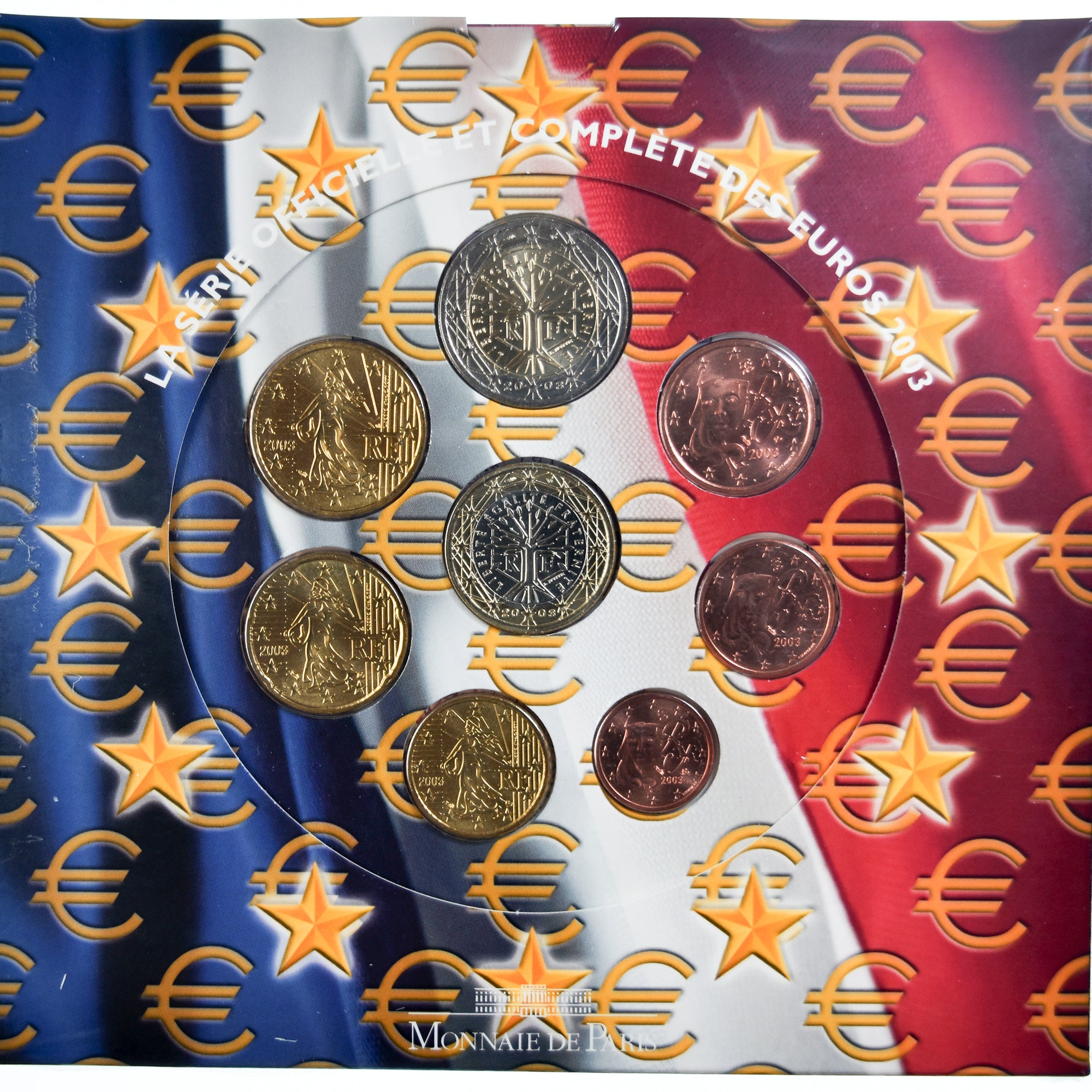 Francia, Euro-Set, 2003, BU, FDC, Sin información, Gadoury:page 338