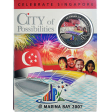 Coin, Singapore, 2 Dollars, 2007, Singapore Mint, 42ème anniversaire de