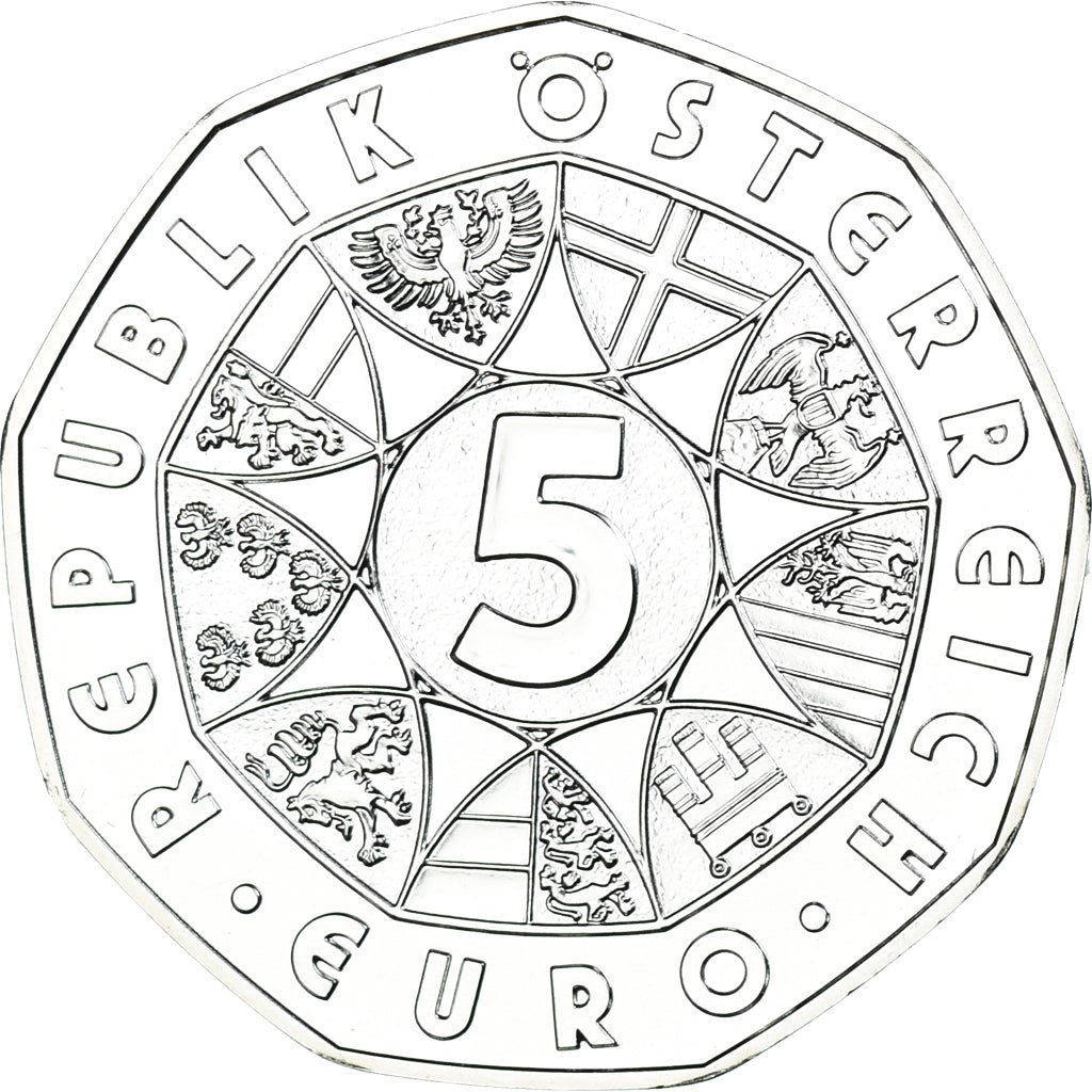 Austria, 5 Euro, 2013, Vienna, FDC, MS(65-70), Srebro, KM:3216a