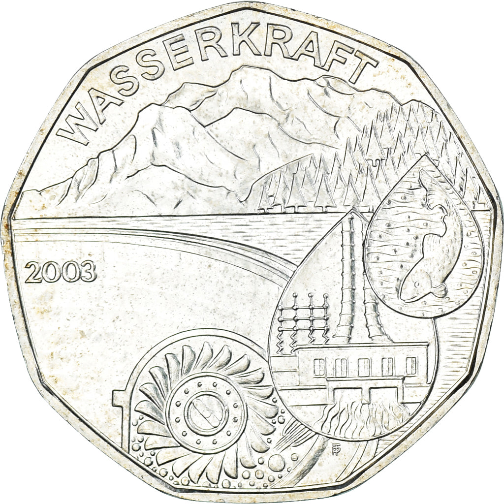 Austria, 5 Euro, 2003, Vienna, MS(63), Silver, KM:3105
