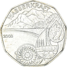 Austria, 5 Euro, 2003, Vienna, MS(63), Silver, KM:3105