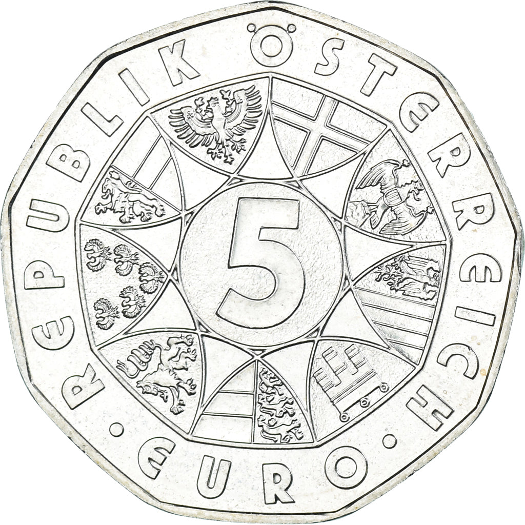 Austria, 5 Euro, 2003, Vienna, MS(63), Silver, KM:3105