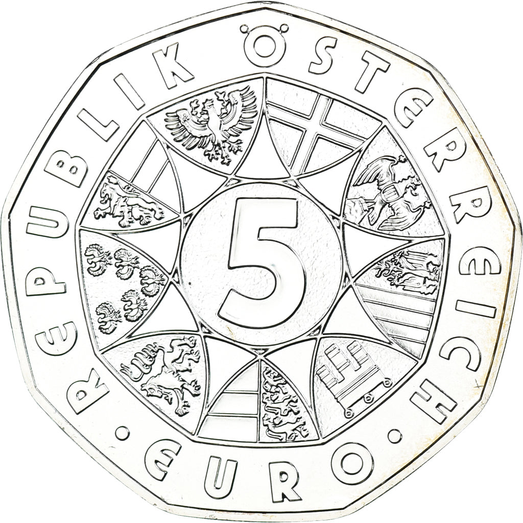 Austria, 5 Euro, 2012, Vienna, MS(65-70), Silver, KM:3206a