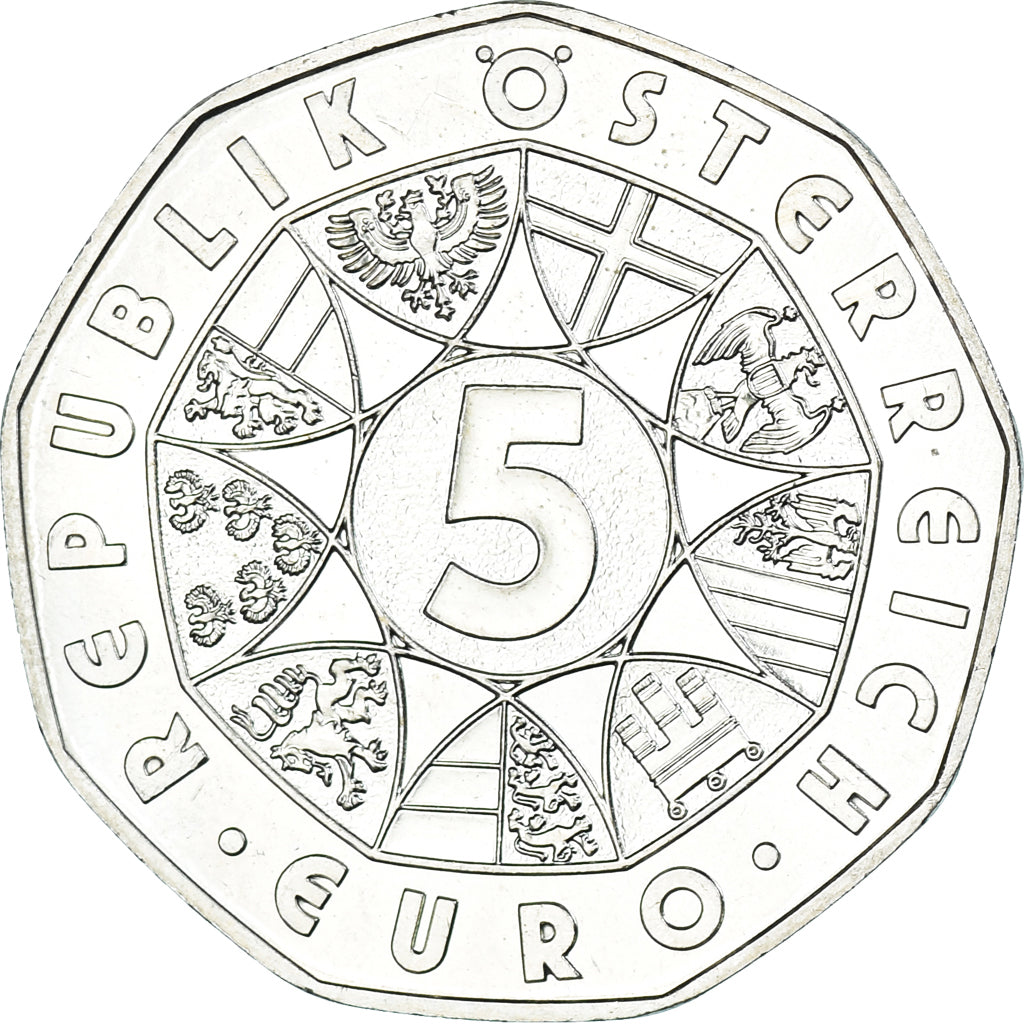 Austria, 5 Euro, Enlargement of the European Union, 2004, Vienna, FDC, FDC