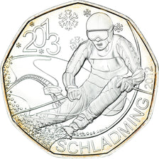 Austria, 5 Euro, 2012, Schladming 2013., MS(65-70), Silver