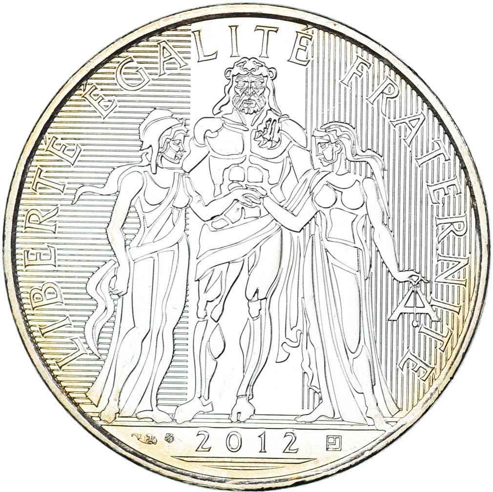 Frankreich, 10 Euro, 2012, Paris, UNZ+, Silber, Gadoury:EU 516, KM:2073