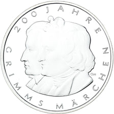 GERMANY - FEDERAL REPUBLIC, 10 Euro, Les frères Grimm, 2012, Stuttgart, BE