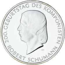 GERMANIA - REPUBBLICA FEDERALE, 10 Euro, 2010, Hambourg, BE, FDC, Argento