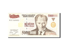 Banknote, Turkey, 5,000,000 Lira, 1970, Undated, KM:210, AU(55-58)