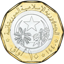 Monnaie, Mauritanie, 10 Ouguiya, 2018, SPL, Bimétallique, KM:14