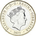 Coin, Gibraltar, 2 Pounds, 2022, Christmas, MS(63), Bi-Metallic