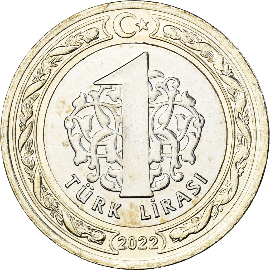 Moneta, Turchia, Lira, 2022, 100th Anniversary of the Great Offensive., SPL