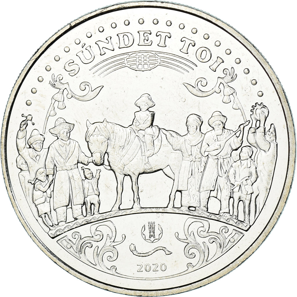 Coin, Kazakhstan, 100 Tenge, 2020, Kazakhstan Mint, Sündet toi - Circumcision