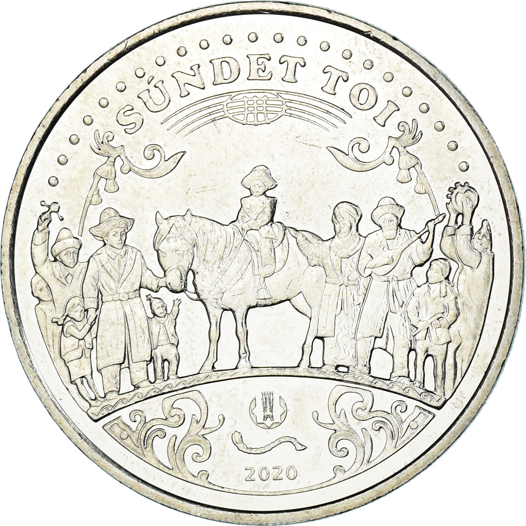 Coin, Kazakhstan, 100 Tenge, 2020, Kazakhstan Mint, Sündet toi - Circumcision