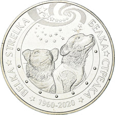 Coin, Kazakhstan, 100 Tenge, 2020, Kazakhstan Mint, Belka et Strelka, MS(63)
