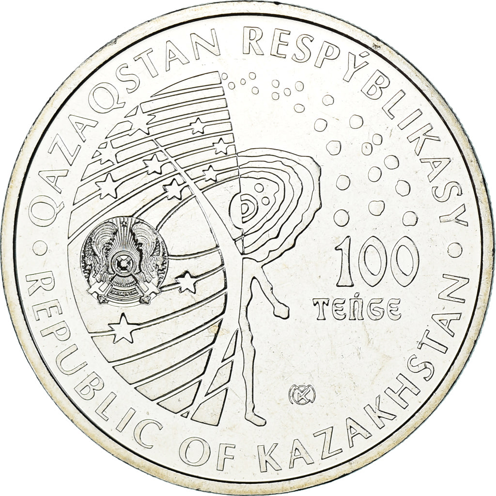 Coin, Kazakhstan, 100 Tenge, 2020, Kazakhstan Mint, Belka et Strelka, MS(63)