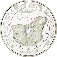Coin, Kazakhstan, 100 Tenge, 2020, Kazakhstan Mint, Belka et Strelka, MS(63)