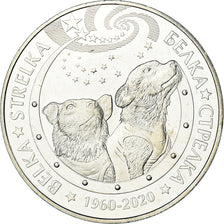 Coin, Kazakhstan, 100 Tenge, 2020, Kazakhstan Mint, Belka et Strelka, MS(63)