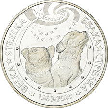 Monnaie, Kazakhstan, 100 Tenge, 2020, Kazakhstan Mint, Belka et Strelka, SPL