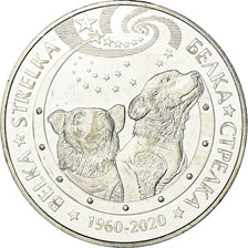 Monnaie, Kazakhstan, 100 Tenge, 2020, Kazakhstan Mint, Belka et Strelka, SPL