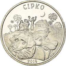 Coin, Kazakhstan, 50 Tenge, 2014, Kazakhstan Mint, Sirko, MS(63), Nickel Silver
