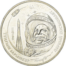 Coin, Kazakhstan, 50 Tenge, 2011, Kazakhstan Mint, The First Cosmonaut - Yuri