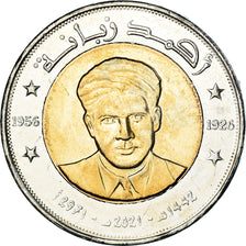 Monnaie, Algérie, 200 Dinars, 2020-2021, Ahmed Zabana., SPL, Bimétallique