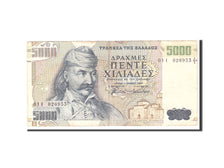 Grecia, 5000 Drachmaes, 1997, KM:205a, 1997-06-01, MB+
