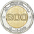 Moneta, Algeria, 200 Dinars, 2022, Indépendance., SPL, Bi-metallico