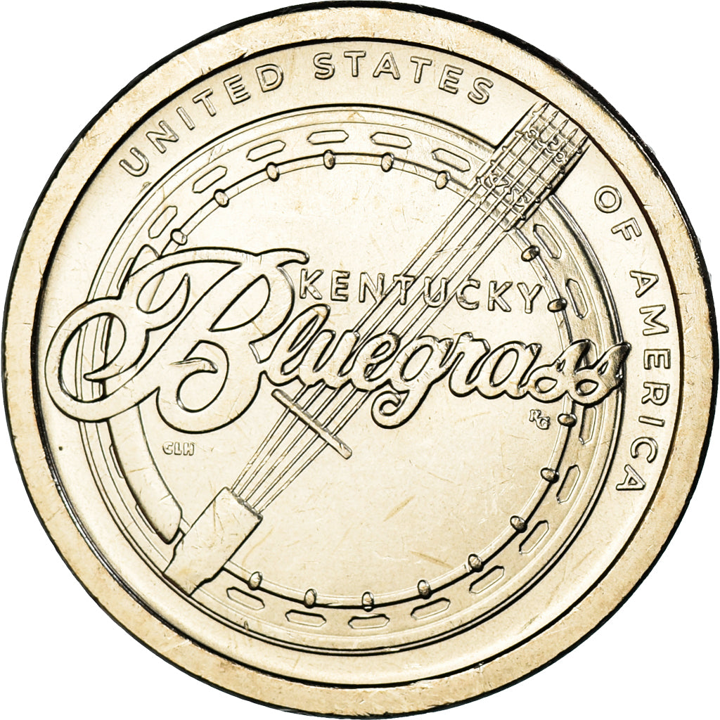 Moneta, Stati Uniti, Dollar, 2022, Philadelphia, American Innovation - Kentucky