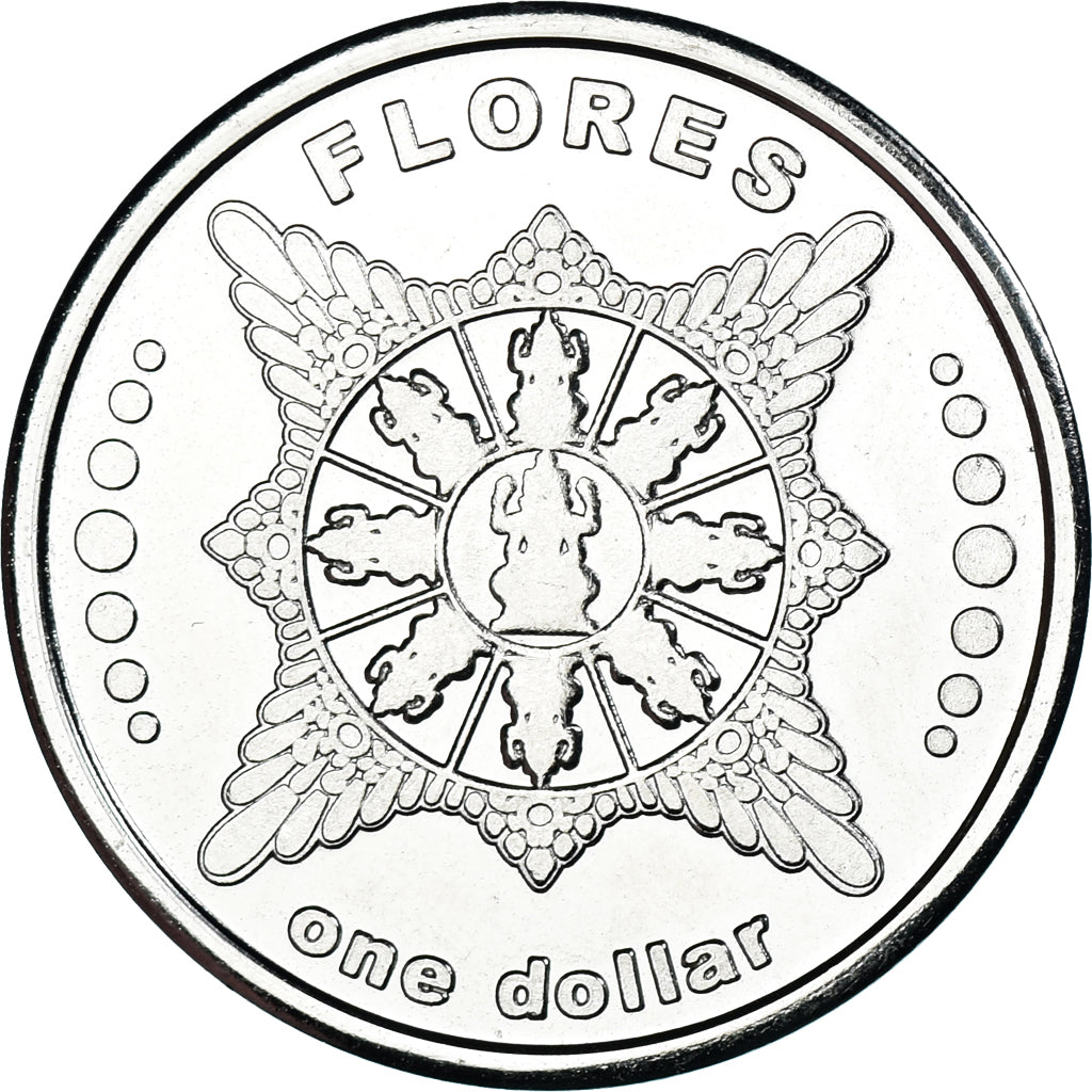Moneta, Indonesia, Dollar, 2023, Viktory., SPL, Cupronickel