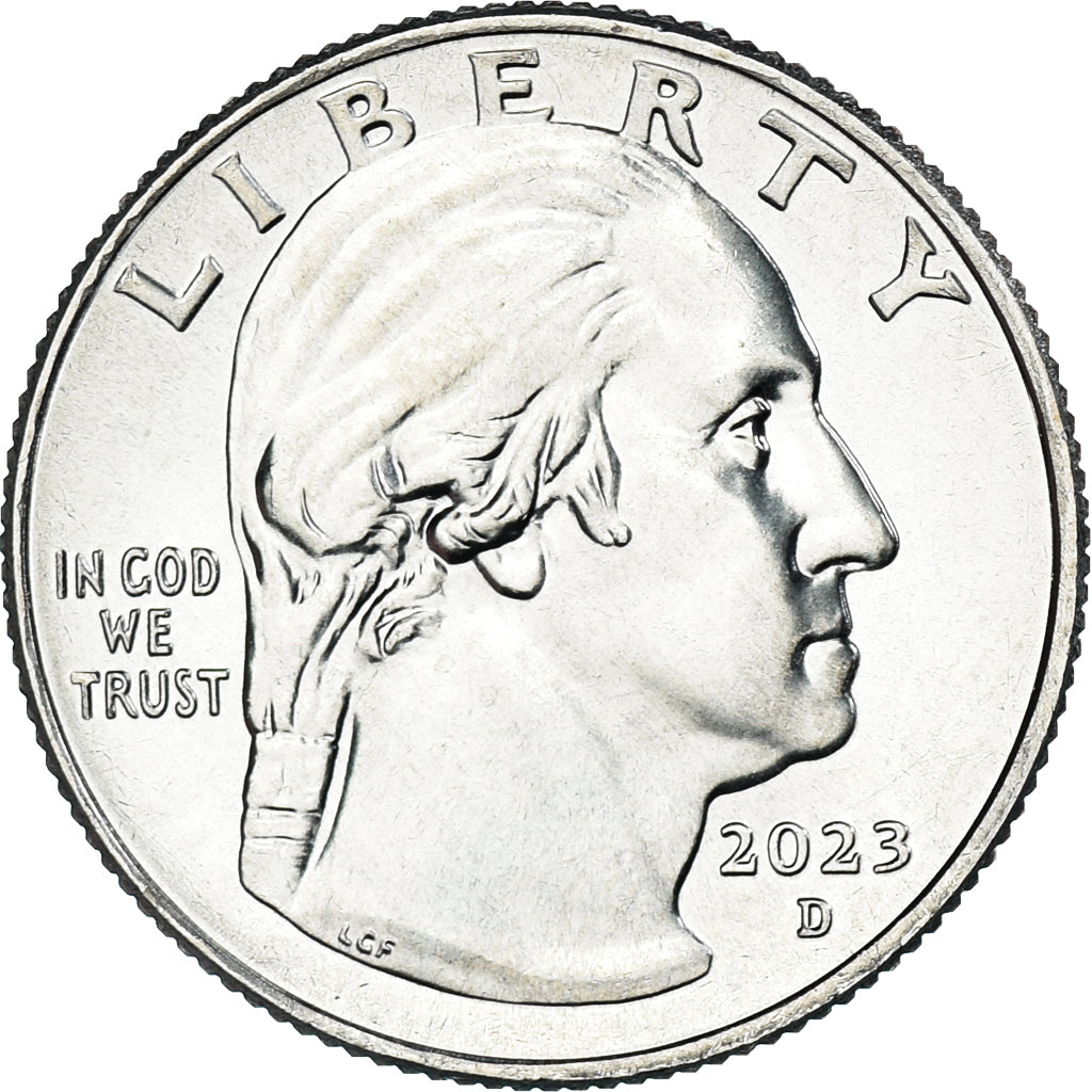 Coin, United States, quarter dollar, 2023, Denver, Bessie Coleman, MS(63)