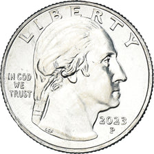 Moneta, Stati Uniti, quarter dollar, 2023, Philadelphia, Bessie Coleman, SPL