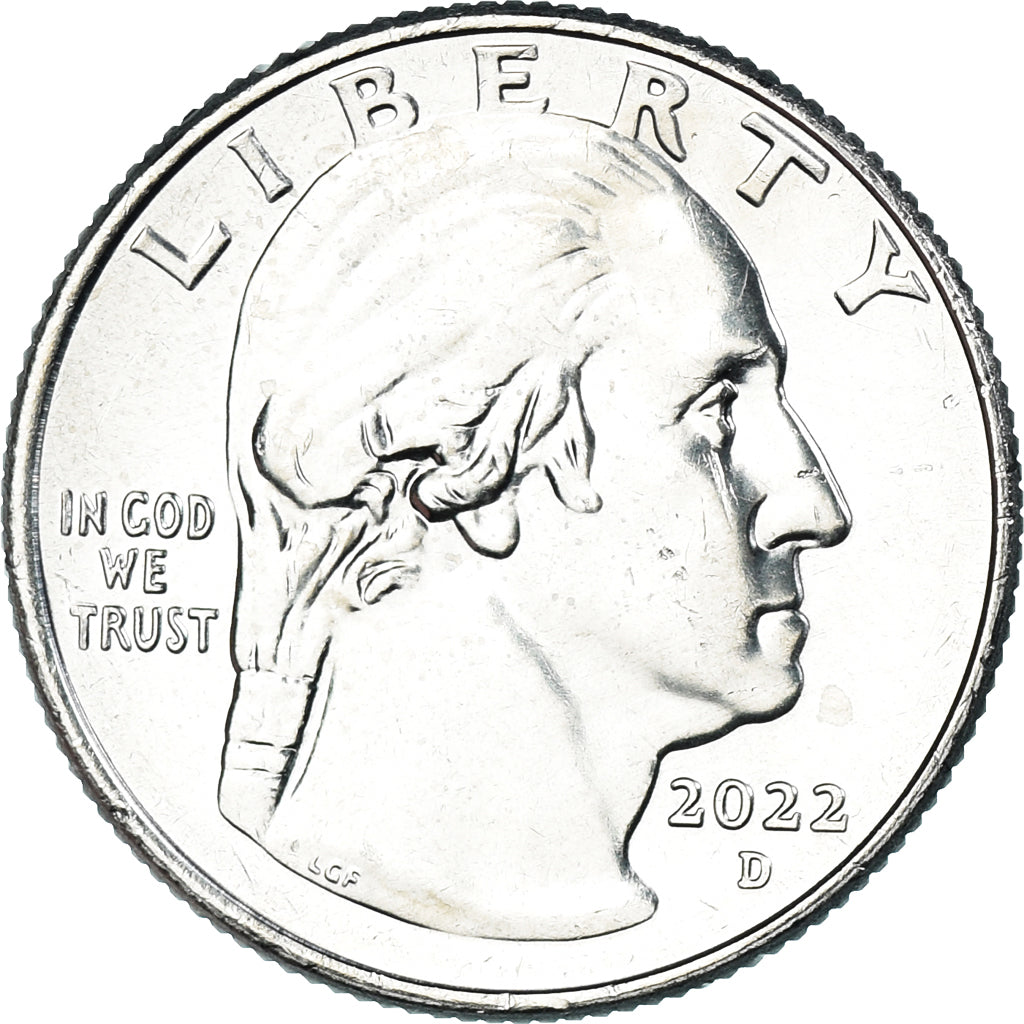 Coin, United States, quarter dollar, 2022, Denver, Anna May Wong, MS(63)