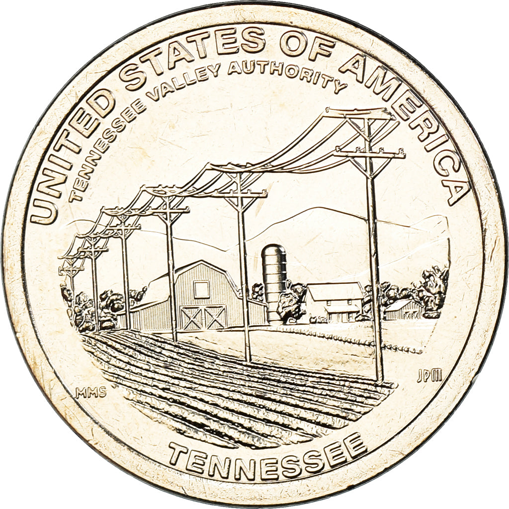 Coin, United States, Dollar, 2022, Denver, American Innovation - Tennessee