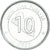 Moneda, Liberia, 10 Dollars, 2022, Joseph Jenkins Roberts, SC, Níquel chapado