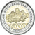 Coin, Uzbekistan, 1000 Soʻm, 2022, Armoiries nationales, MS(63), Bi-Metallic