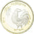 Münze, China, 10 Yüan, 2017, Année du Coq, UNZ, Bi-Métallique: centre