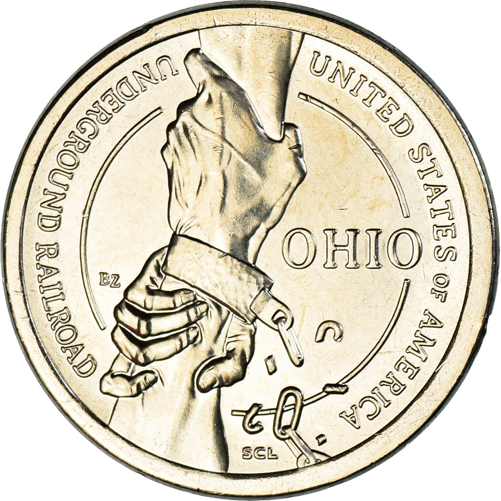 Coin, United States, Dollar, 2023, Philadelphia, American Innovation - Ohio
