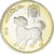 Coin, China, 10 Yüan, 2018, Year of the Dog, MS(63), Bi-Metallic