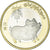 Moneta, China, 10 Yüan, 2019, Année du cochon., MS(63), Bimetaliczny