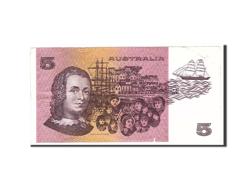 Banknote, Australia, 5 Dollars, 1991, Undated, KM:44g, EF(40-45)