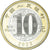 Coin, China, 10 Yüan, 2023, Année du Lapin., MS(63), Bi-Metallic, KM:2680