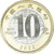 Coin, China, 10 Yüan, 2022, Année du tigre., MS(63), Bi-Metallic, KM:2680