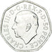 Coin, Great Britain, 50 Pence, 2022, British Royal Mint, Charles III Life and