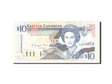 East Caribbean States, 10 Dollars, 2003, KM:43a, Undated, EF(40-45)
