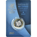 Moneta, Białoruś, 2 Roubles, 2021, Wolf. FDC, MS(65-70), Bimetaliczny