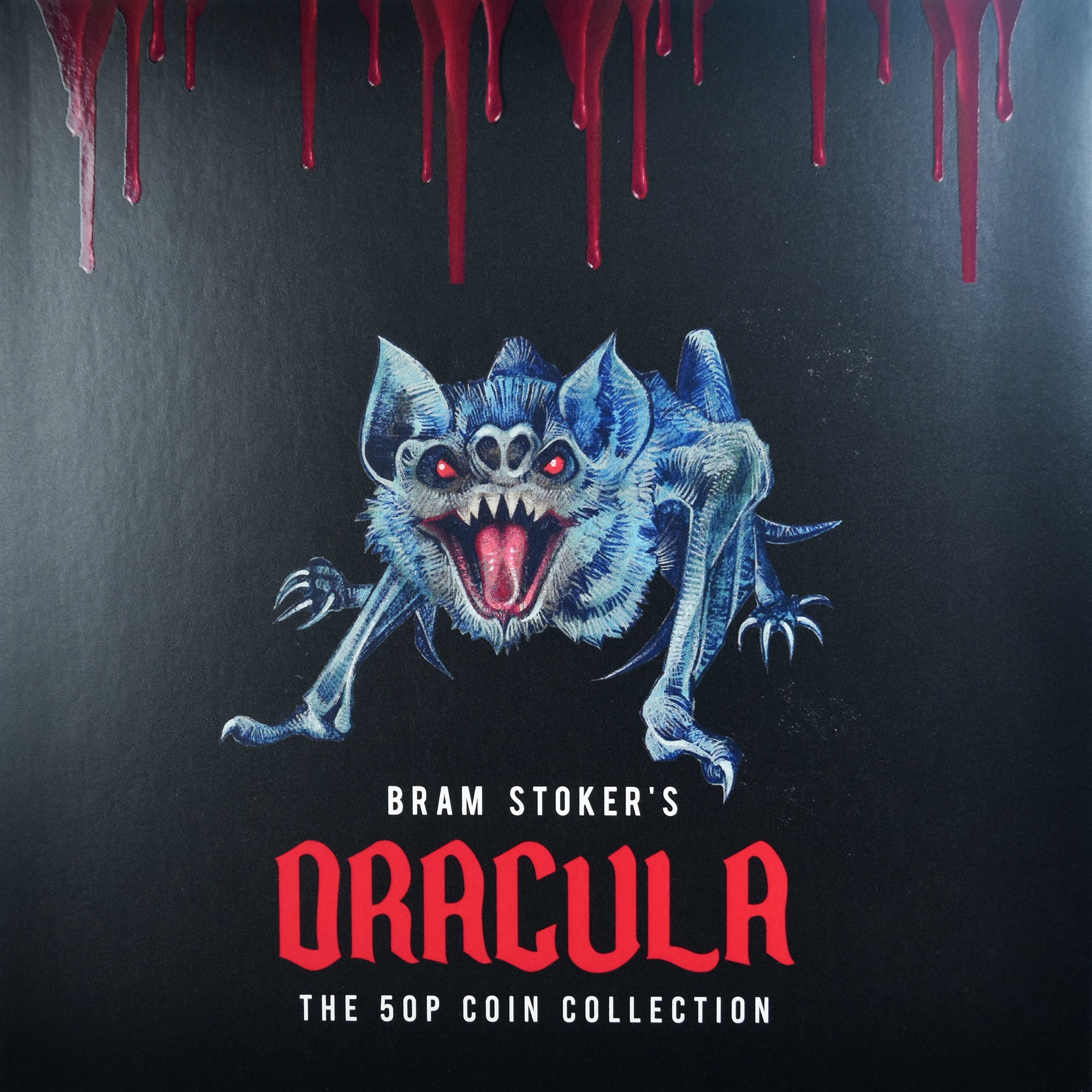 Monnaie, Gibraltar, Set 5 Monnaies.FDC, 2022, DRACULA BU, FDC