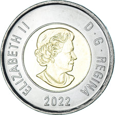 Coin, Canada, 2 Dollars, 2022, Royal Canadian Mint, Posthume Hommage solennel à